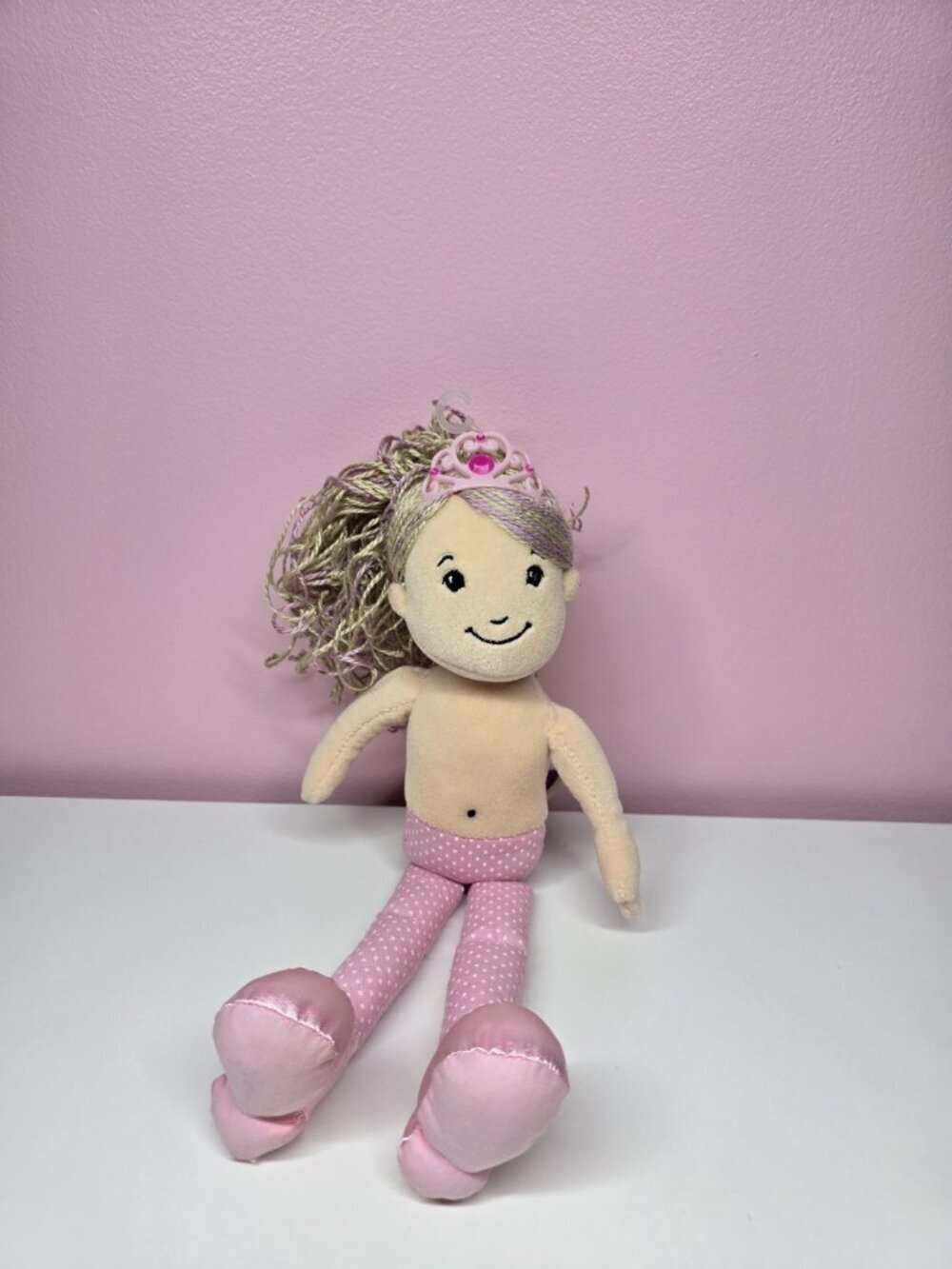 Dreamtastic Groovy Girls Princess Seraphina Soft Plush Doll- No Clothes- READ